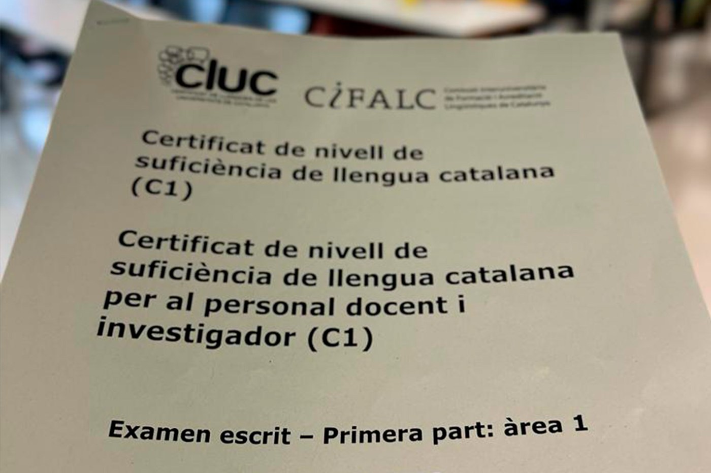 Acreditació De Català Del PDI — Serveis I Recursos Lingüístics De La ...